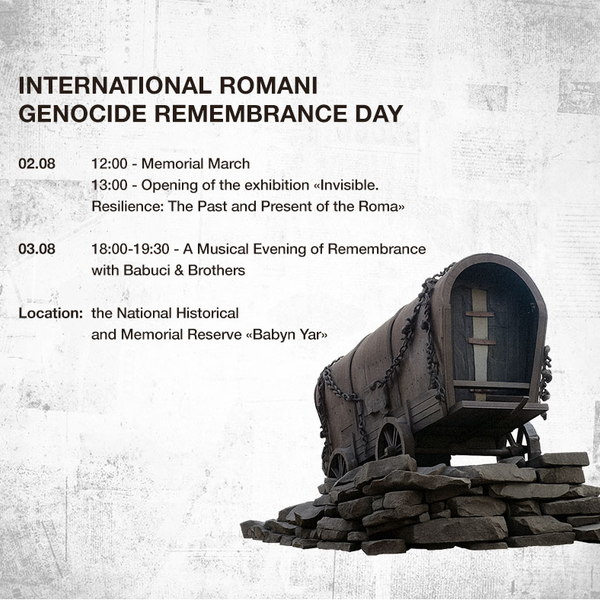 Roma Holocaust Victims to Be Commemorated in Kyiv
